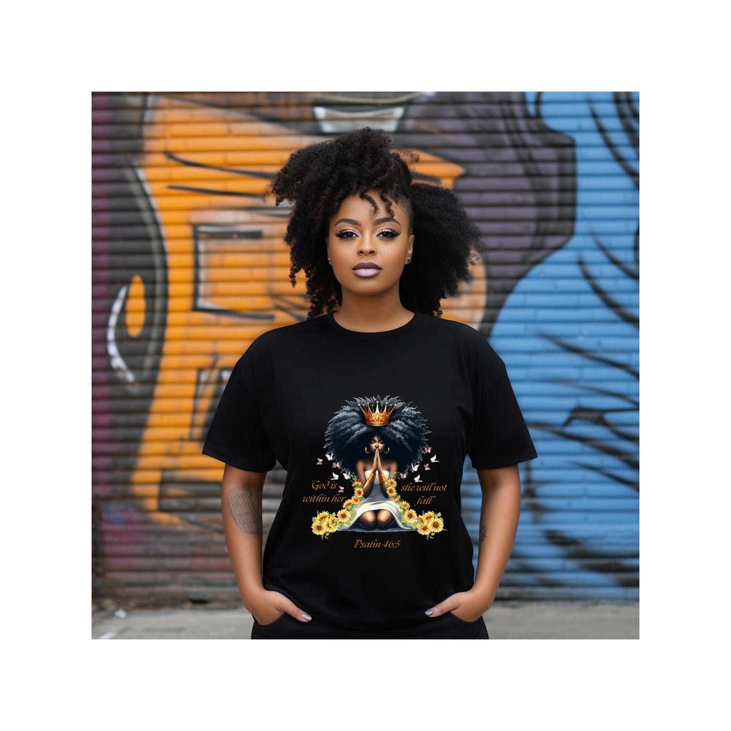 God Is Within Her | Scripture | Unisex Ultra Cotton Tee