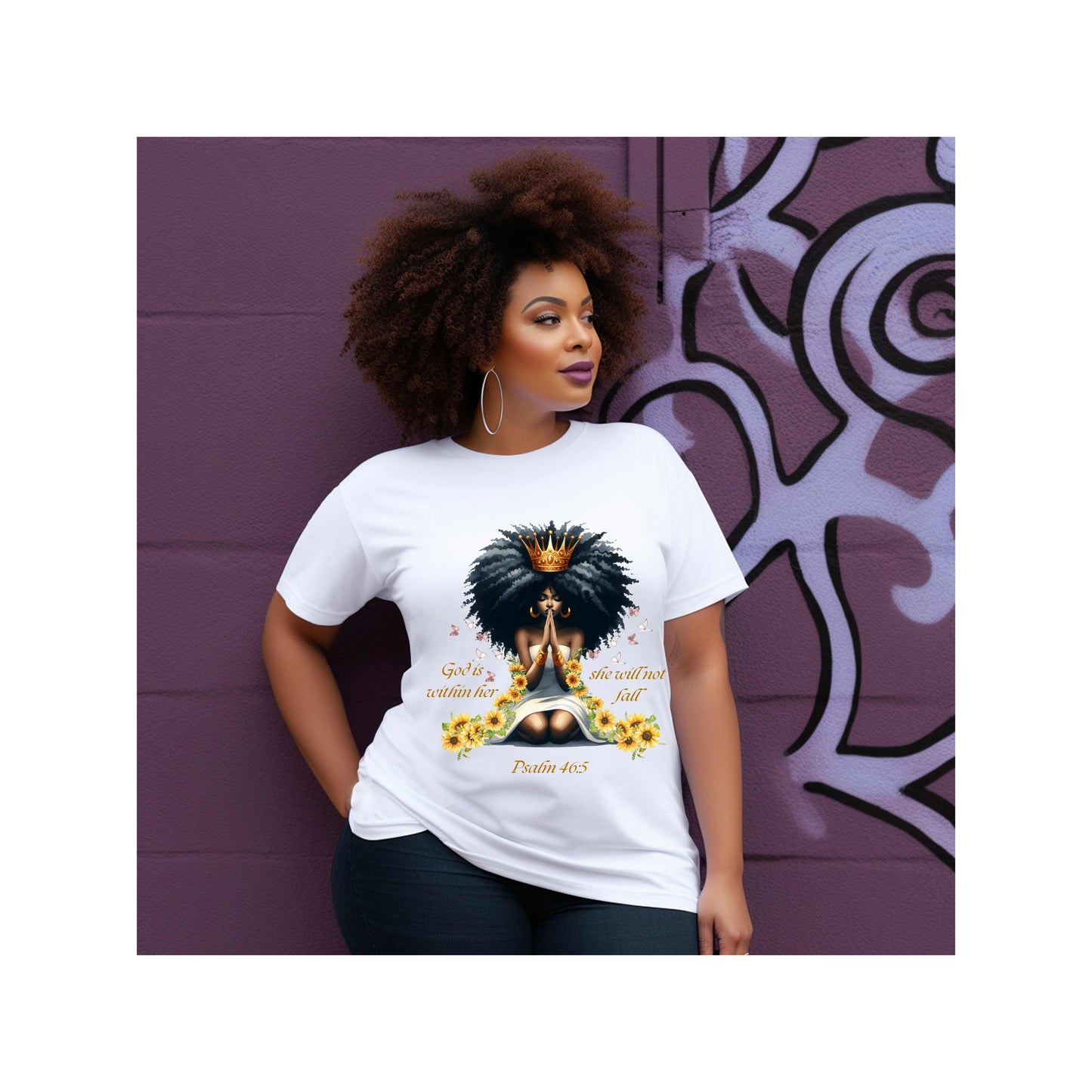 God Is Within Her | Scripture | Unisex Ultra Cotton Tee